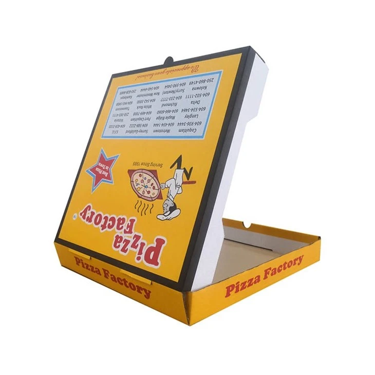 Environmentally Friendly Customizable Pizza Box