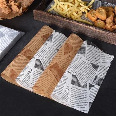 Λαδόκολλα Pe Wax Burger Pape Wrap